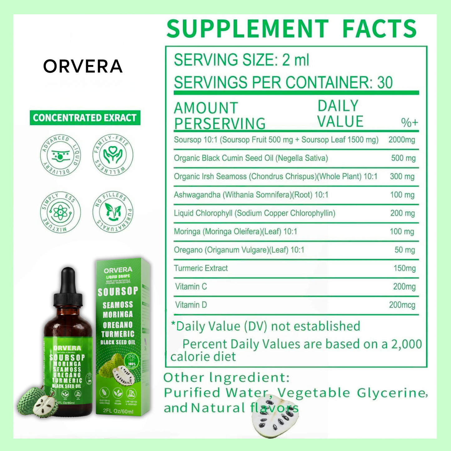 Organic Soursop Blend